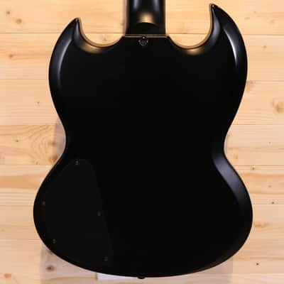 Epiphone SG Goth G-400 2002 Electric Guitar - Satin Pitch Black image 10