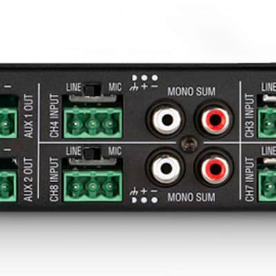 JBL CSMA 2120 2 x 120w Commercial 70v Amplifier Mixer For Restaurant CSMA2120 image 3