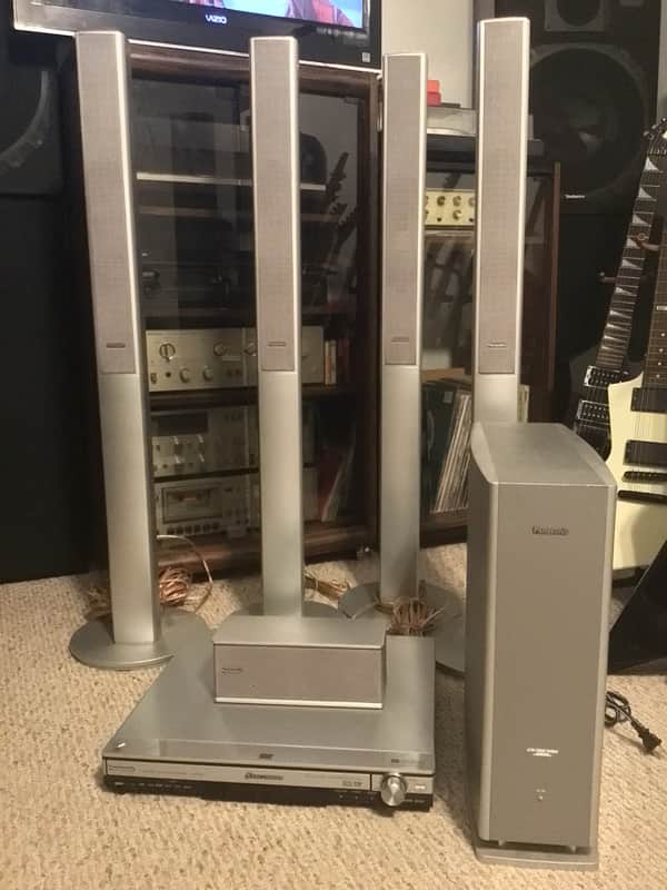 Panasonic SA-HT900 DVD Home Theater Surround Sound System w Speakers/Sub *Missing Power Cord!!” image 1