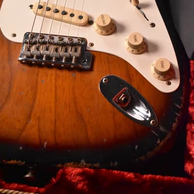 Fender Custom Shop Masterbuilt 55 heavy relic Jason Smith 2023 - Tobacco sunburst image 17