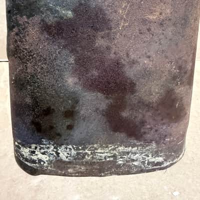 Unbranded Vintage Steel Cowbell – Rustic Patina – Heavy-Duty Construction – Fully Functional – Used image 8