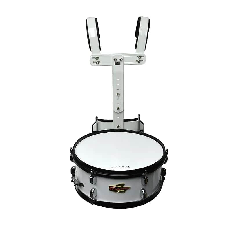 Trixon Scholastic Marching Snare 14x5.5 - White image 1