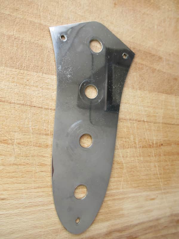 1963 Fender Jazz Bass control plate image 1