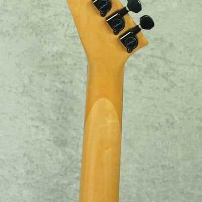 Jackson Dinky FR Floyd Rose left handed lefty electric guitar in black image 9
