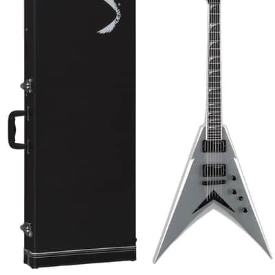Dean Guitars Dave Mustaine Signature Guitar with Case, Metallic Silver, VMNT MSL image 1