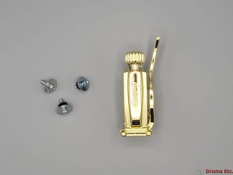 Ludwig Atlas Series Brass Finish Die-Cast Throw Off P88BP image 1