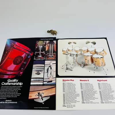 Gretsch Drum Foldout Brochure 1977 image 3