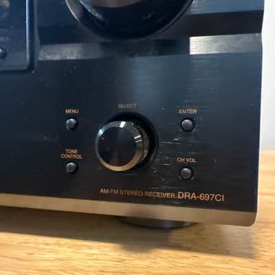 Denon DRA-697CI AM FM XM Stereo Home Theater Black Receiver bundle SLDC Multi Zo image 4