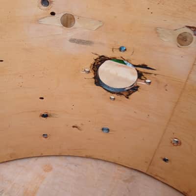 Ludwig 6 Ply 24" Bass Drum Shell and Hoops image 8
