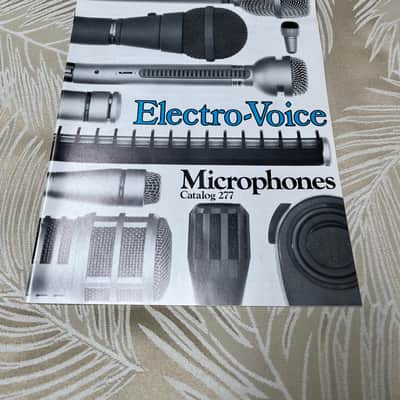 Vintage Electro-Voice Microphones Original Catalog image 1