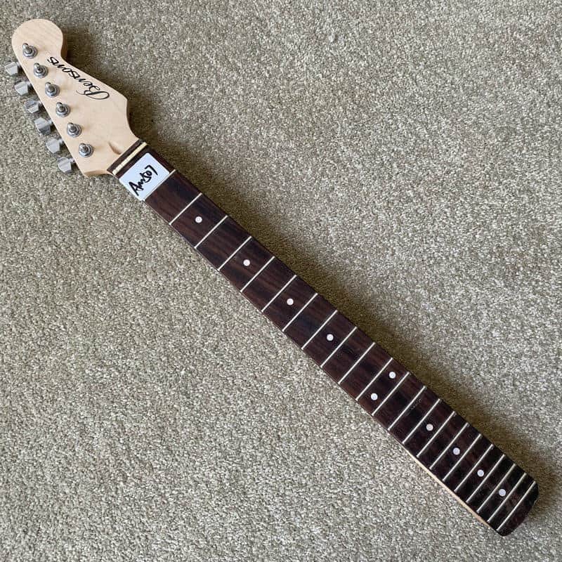 Maple Stratocaster Strat Style Maple Neck, Rosewood Fingerboard 22 Frets image 1