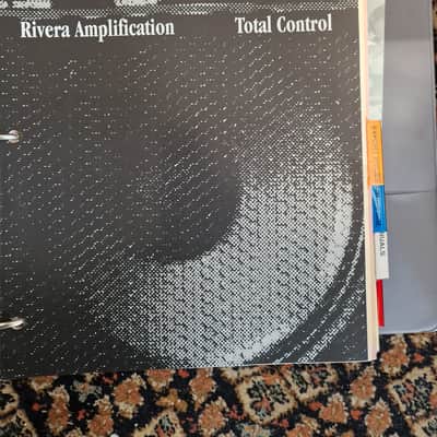 Rivera Manual and Broschure and Schematic Folder image 6