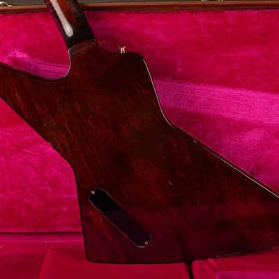 Gibson The Explorer CMT with TP-6 Tailpiece and Bound Curly Maple Top 1982 Cherry Sunburst image 5