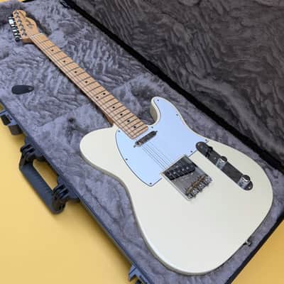 2012 Fender American Special Telecaster Olympic White with Fender Deluxe Hard Case image 2