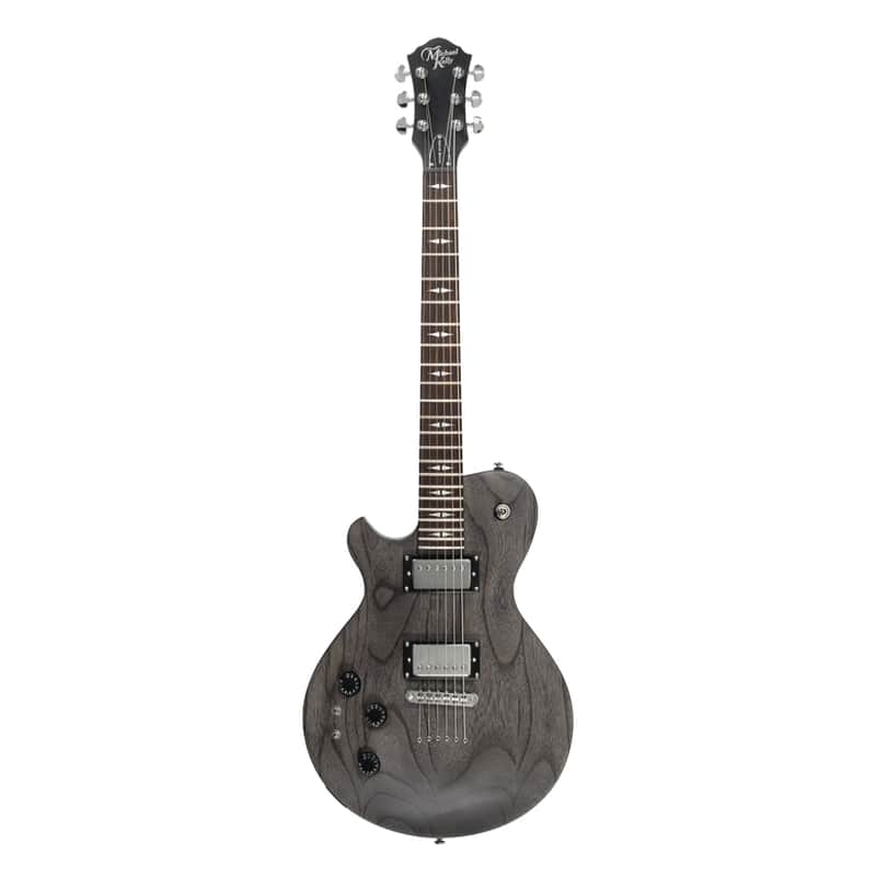 Michael Kelly Patriot Decree SB Electric Guitar-Trans Black Open Pore (Left-Handed) *USA Small Business* image 1