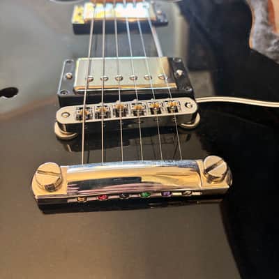 Gibson Memphis ES-335 Dot Graphite Metallic 2019 USA Modified w/ Burstbuckers, Locking Grovers, COA & Case image 3