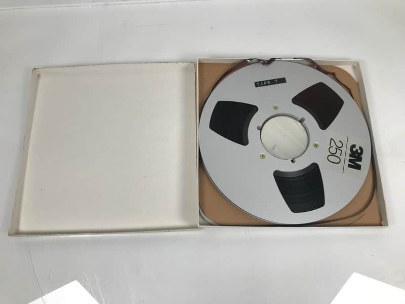 Scotch (3M) 250 audio recording tape 1/4 Metal Reel Aluminum Take Up image 1