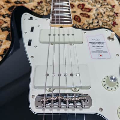 *NEW IN BOX* 2026 Fender Japan Traditional II Late '60s Jazzmaster Black with Matching Headstock, MIJ JD26 image 11