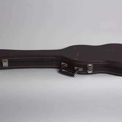 Silvertone Model 1417L Semi-Hollow Body Electric Guitar, made by Danelectro (1959), ser. #1049, black hard shell case. image 11