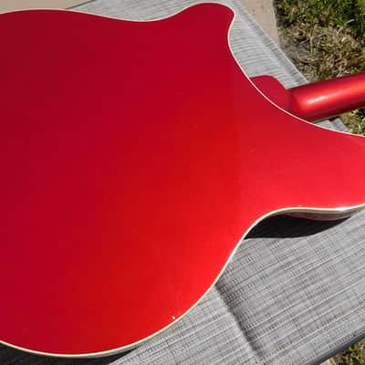 Rickenbacker 370/12 Semi-Hollow 12 String Electric Guitar Ruby Red 1985 image 15