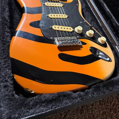 Fender 1979 Stratocaster with Maple Fretboard - Refinished Tiger image 11