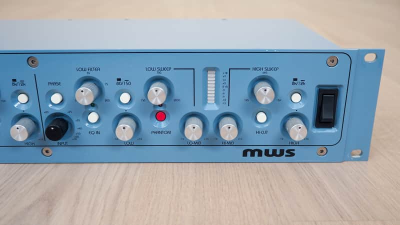 Oram Sonics MWS (ジャンク) Oram Sonics MWS Dual Channel Preamp Equalizer Class A Analog Rack