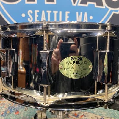 Pork Pie - PP6X14LSS Little Squealer 6x14" Steel Snare Drum, Chrome image 3