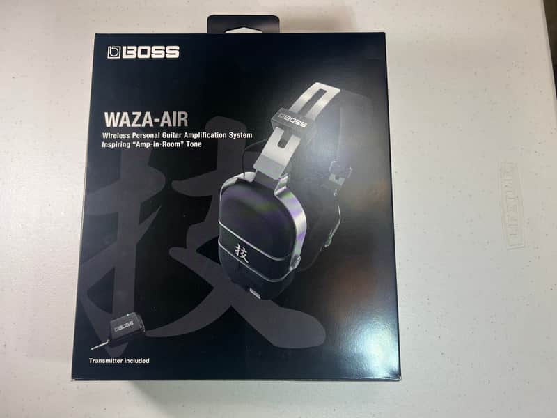 Boss WAZA-AIR Wireless Guitar Headphone Amp 2018 - Present - Black image 1