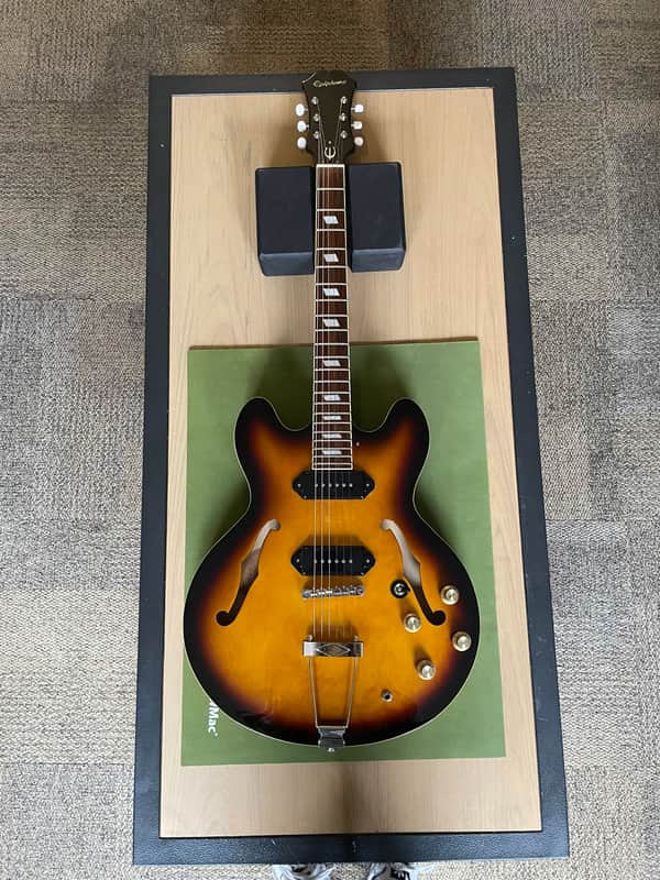 Modded 2012 Epiphone Casino Reissue - Vintage Sunburst image 1