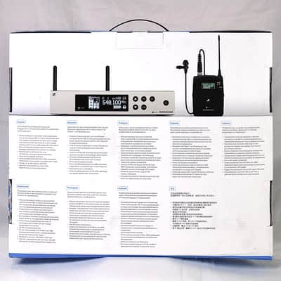 Sennheiser EW 100 G4-ME2-A1 Wireless Lavalier Microphone System (A1-Band: 470-516 MHz) 2010s - Black - Open Box image 7