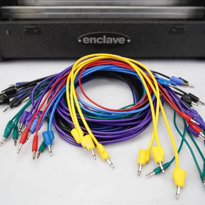 Enclave Flight 12U Portable Eurorack Modular Case w/ Tiptop Patch Cables #58749 image 16