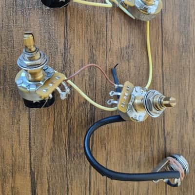 Gibson Wiring Harness with Push Pull Pots Les Paul 335 etc image 1