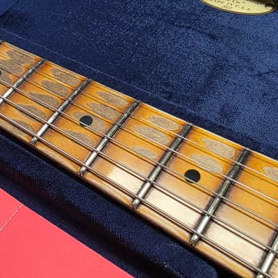 Fender 1955 Stratocaster Custom Shop Heavy Relic BRAND NEW Daphne Blue American Vintage 55-1956 50s 1950's USA 1 of 1 Limited Edition Master Aged Roadworn Ash Guitar image 11