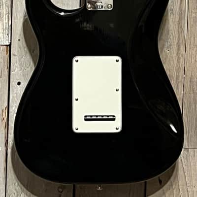 Excellent 2003 Fender Custom Shop Custom Classic Stratocaster, Black with Rosewood Fingerboard & Birdseye Maple Neck, COA, Hang Tags & OHSC, Very Nice Package it will Ship Fast ! image 11