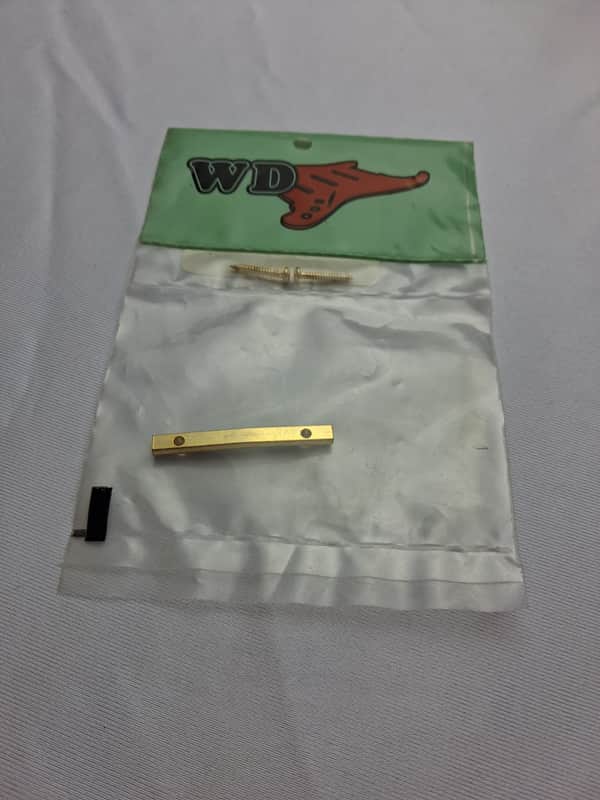 WD Music String Hold Down Bar - 2000's - GOLD image 1