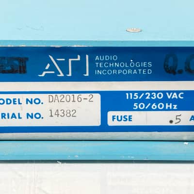 ATI DA 2016 Dual 8 Channel Distribution Amplifier image 10