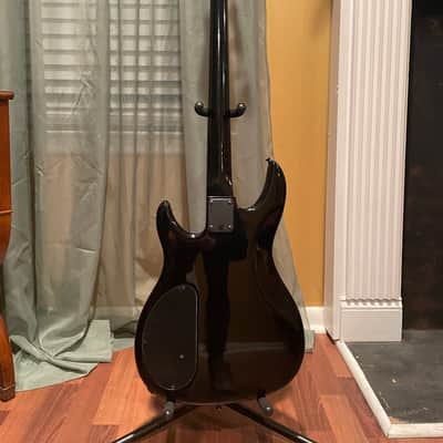 *VINTAGE* 1987 Black Peavey Dyna-Bass Active Electronics Made In USA image 14
