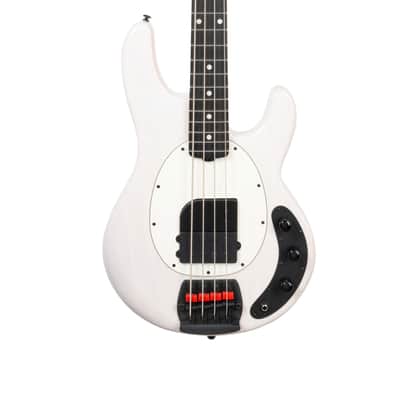 Ernie Ball Music Man Tim Commerford StingRay Passive Fight Night White MP w/case image 2