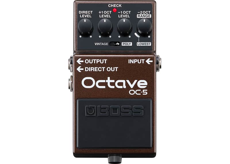 Boss OC-5 Octave 2020 - Present - Brown image 1