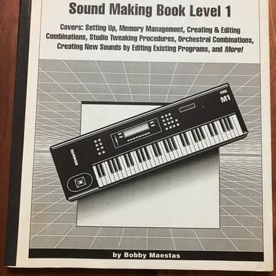 Korg M-1 Korg M1 Sound Making Book Level 1