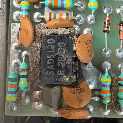1982 MXR Micro Flanger Reticon SAD512 Chip Vintage Guitar Effect Pedal! image 8