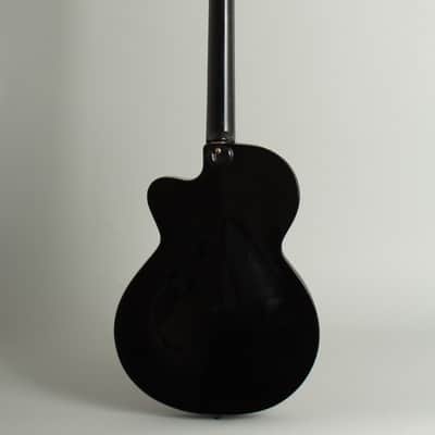 Wandre Soloist Semi-Hollow Body Electric Guitar (1964), black tolex hard shell case. image 2