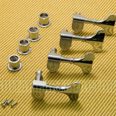 M4L-CHROME Chrome 4-Inline M4 Schaller Bass Tuners