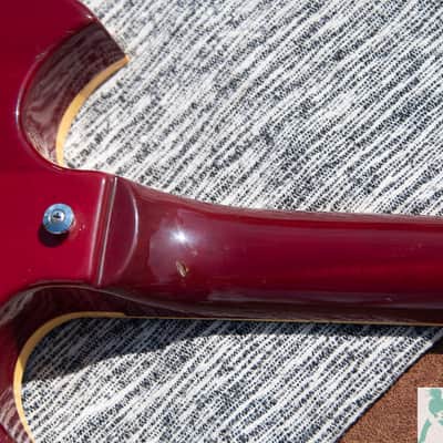 Late 1970's Yamaha SG-500 - Trans Red Finish - Made in Japan - Pro Set Up w Perfect Frets/Action/Intonation - Demo Video image 6