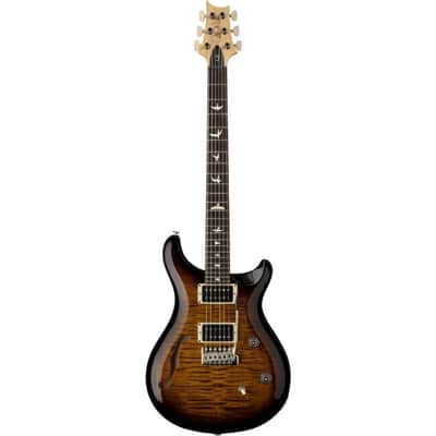 PRS - Paul Reed Smith CE 24 Semi-Hollow - KW Semi-acoustic electric guitar - Black Amber image 1