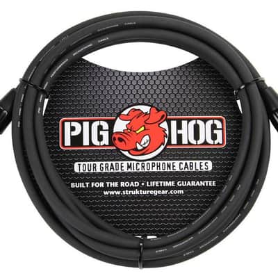 PIG Hog PHM15 8mm microphone cable, XLR 15FT-new image 2