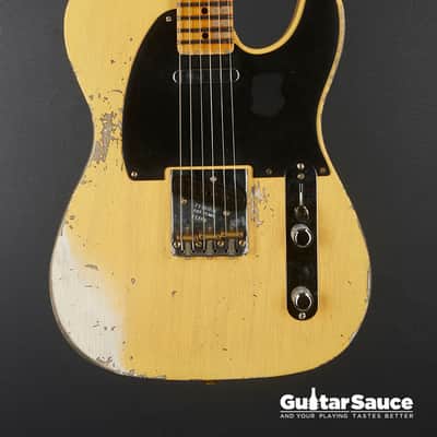 Fender Custom Shop 1950 Double Esquire Heavy Relic Aged Nocaster Blonde 2024 (Cod.1751UG) image 2