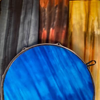 14" single layer Drum Bunny cloth drum cover - dampener - partial mute - compare to Drum Tortillas - Quesadilla - Big Fat Snare image 3