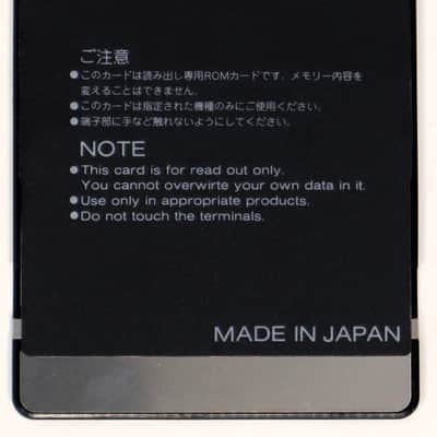 Roland SN-U110-10 Rock Drums Sound Library PCM Data Rom Card For U-110 image 2