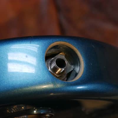 Squier Precision Bass Blue Sparkle image 6